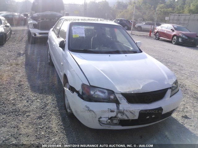 JM1BJ226731172298 - 2003 MAZDA PROTEGE DX/LX/ES WHITE photo 6