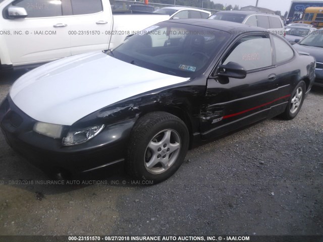 1G2WP1213WF209941 - 1998 PONTIAC GRAND PRIX GTP BLACK photo 2