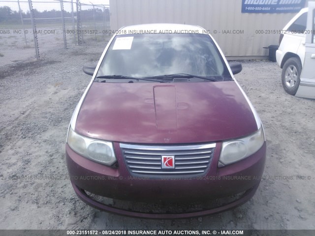 1G8AJ55F17Z135855 - 2007 SATURN ION LEVEL 2 白色 照片 6