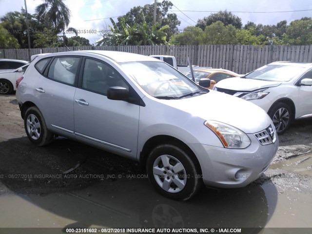 JN8AS5MT4BW572063 - 2011 NISSAN ROGUE S/SV/KROM SILVER photo 1