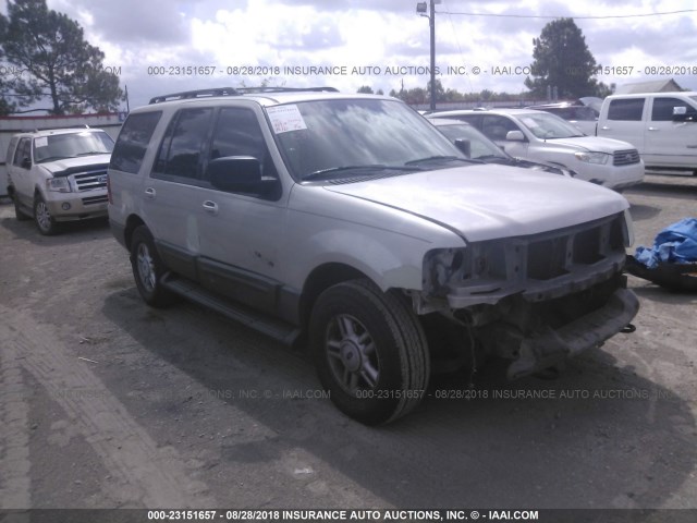 1FMPU16595LA52417 - 2005 FORD EXPEDITION XLT SILVER photo 1