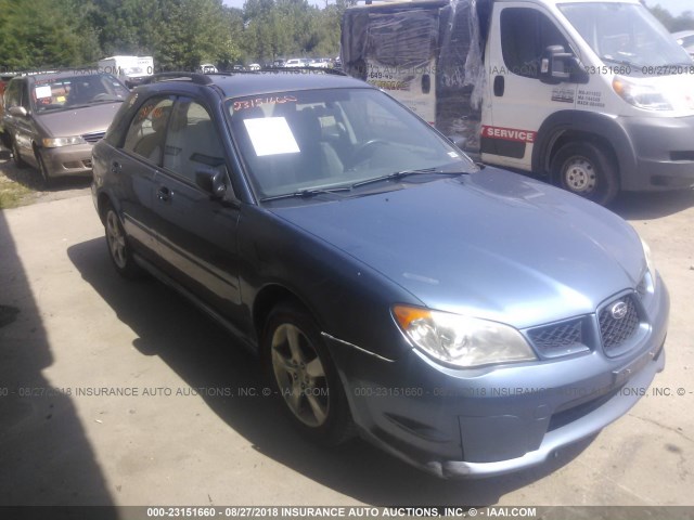 JF1GG61647G810593 - 2007 SUBARU IMPREZA 2.5I BLUE photo 1