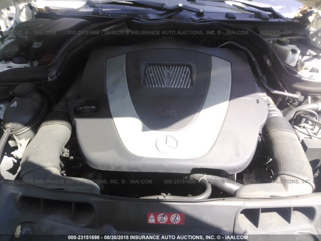 WDDGF5EB9AR095553 - 2010 MERCEDES-BENZ C 300 WHITE photo 10
