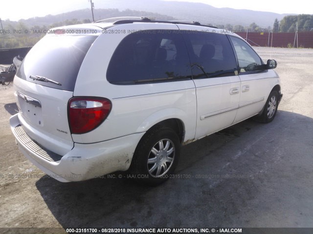 2A4GP54L47R160114 - 2007 CHRYSLER TOWN & COUNTRY TOURING WHITE photo 4