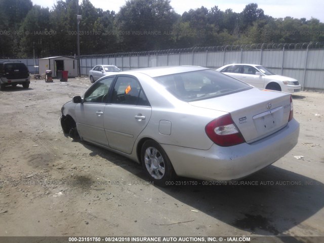 4T1BE32K83U779361 - 2003 TOYOTA CAMRY LE/XLE/SE Gümüş foto 3