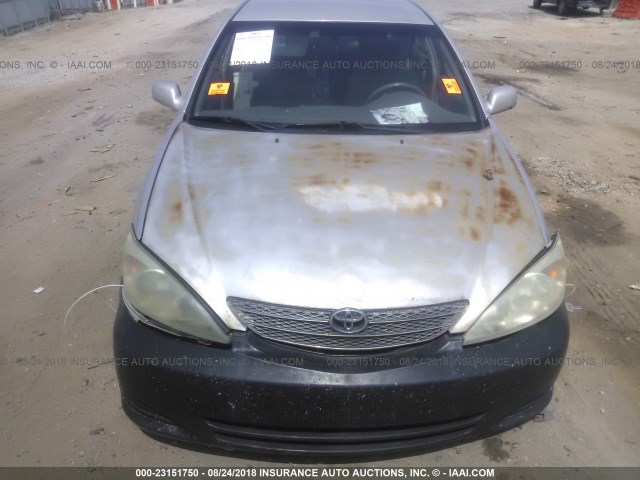 4T1BE32K83U779361 - 2003 TOYOTA CAMRY LE/XLE/SE Gümüş foto 6