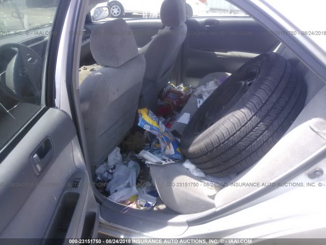 4T1BE32K83U779361 - 2003 TOYOTA CAMRY LE/XLE/SE Gümüş foto 8