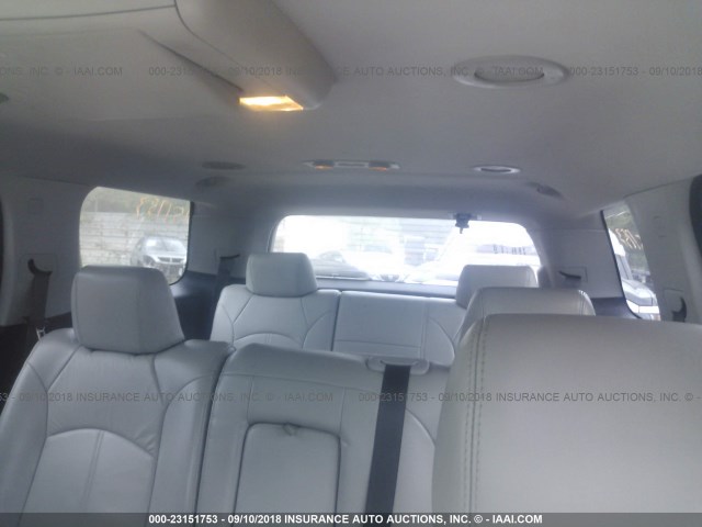 1GKLVMED8AJ154618 - 2010 GMC ACADIA SLT-1 Czarny zdjęcie 8