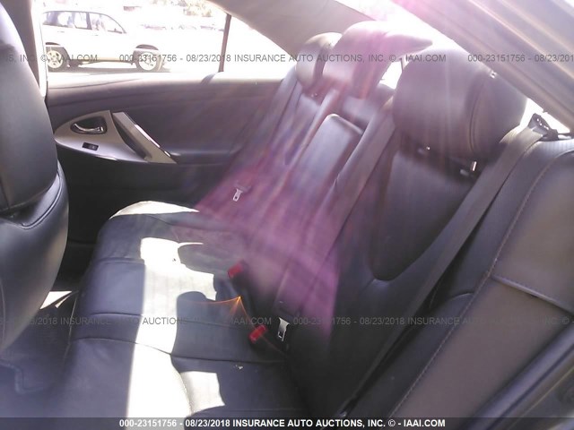 4T1BK3EK6BU616629 - 2011 TOYOTA CAMRY SE/LE/XLE GRAY photo 8