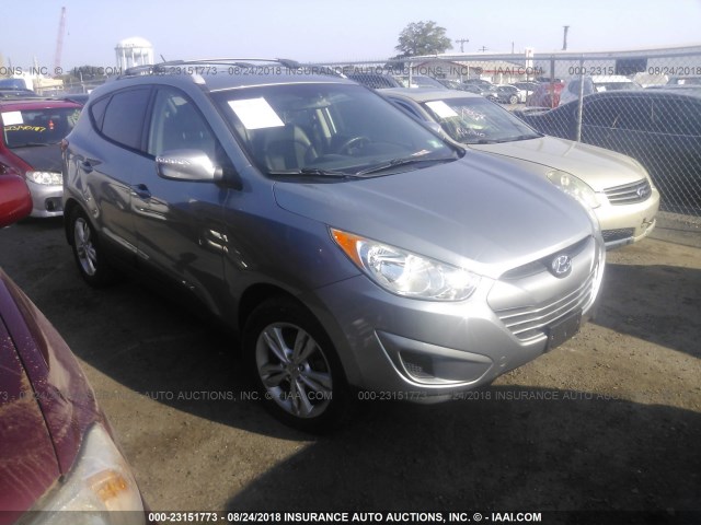 KM8JUCACXCU395168 - 2012 HYUNDAI TUCSON GLS/LIMITED 蓝色 照片 1