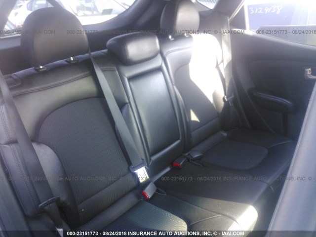 KM8JUCACXCU395168 - 2012 HYUNDAI TUCSON GLS/LIMITED 蓝色 照片 8