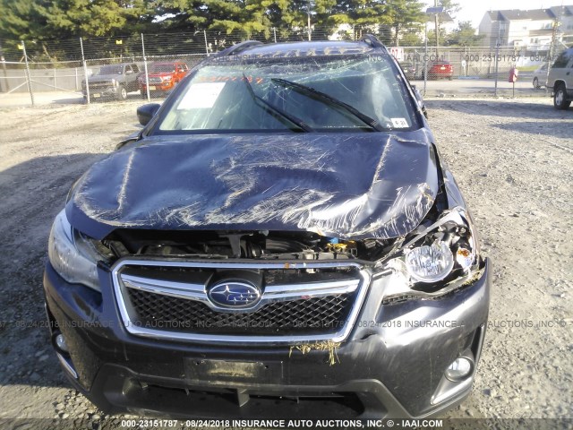 JF2GPALC1GH287643 - 2016 SUBARU CROSSTREK LIMITED GRAY photo 6