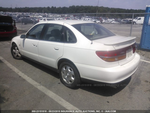 1G8JW54R42Y541799 - 2002 SATURN L300 WHITE photo 3