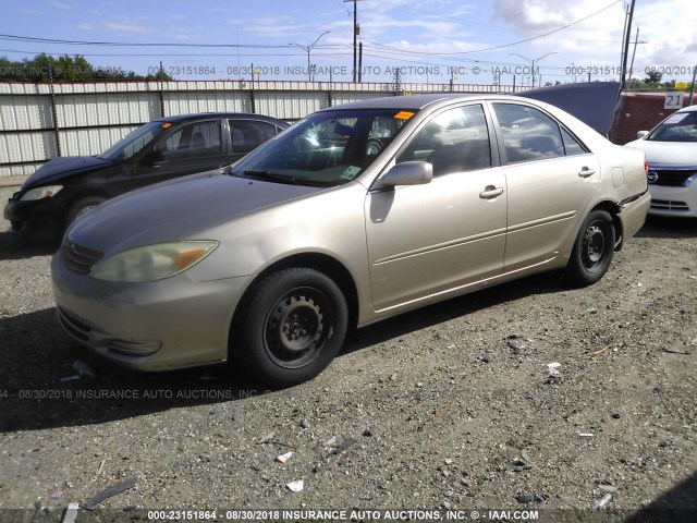 JTDBE32K720036863 - 2002 TOYOTA CAMRY LE/XLE/SE 香槟色 照片 2