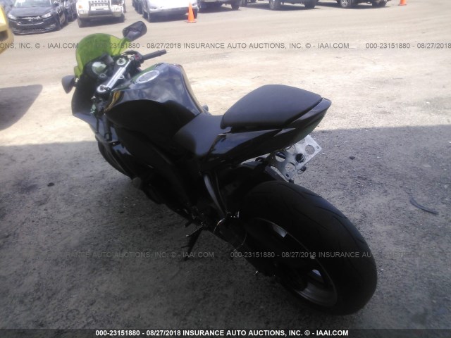 JKAZXCE129A022847 - 2009 KAWASAKI ZX1000 E BLACK photo 4