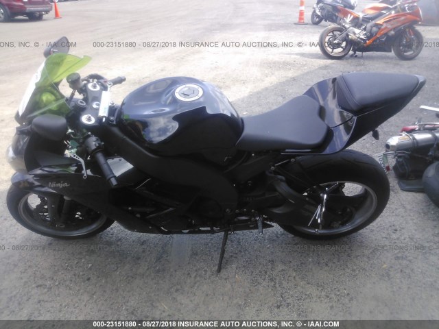 JKAZXCE129A022847 - 2009 KAWASAKI ZX1000 E BLACK photo 9