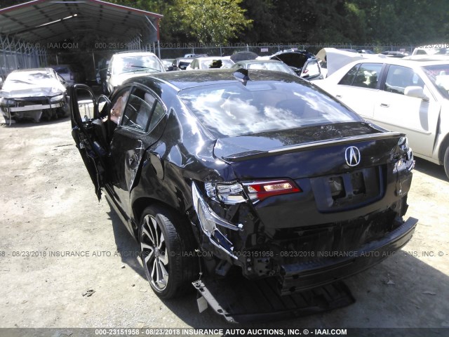 19UDE2F80GA000694 - 2016 ACURA ILX PREMIUM STYLE/TECH STYLE BLACK photo 3