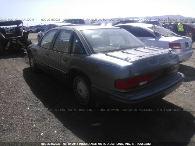 2G4WD52K5T1423591 - 1996 BUICK REGAL LIMITED GRAY photo 3