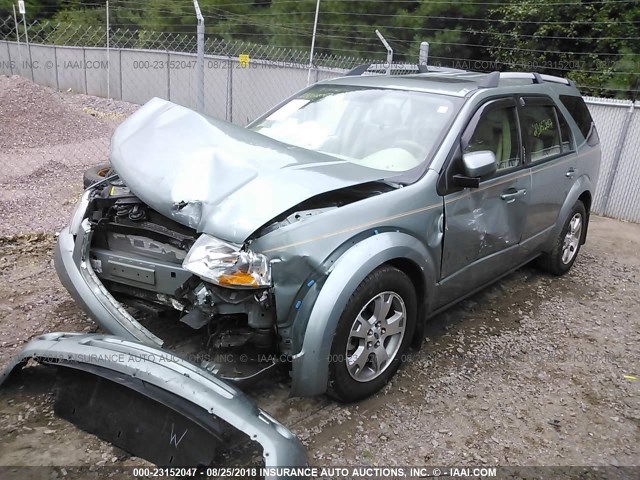 1FMDK03136GA28418 - 2006 FORD FREESTYLE LIMITED GREEN photo 2