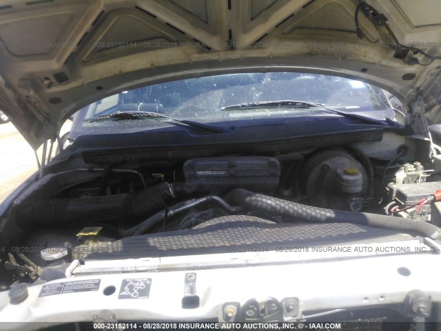 3B7HC13Z4WG243714 - 1998 DODGE RAM 1500 GRAY photo 10