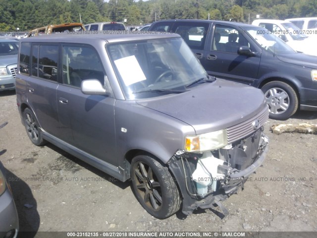 JTLKT324340145027 - 2004 TOYOTA SCION XB Grau Foto 1