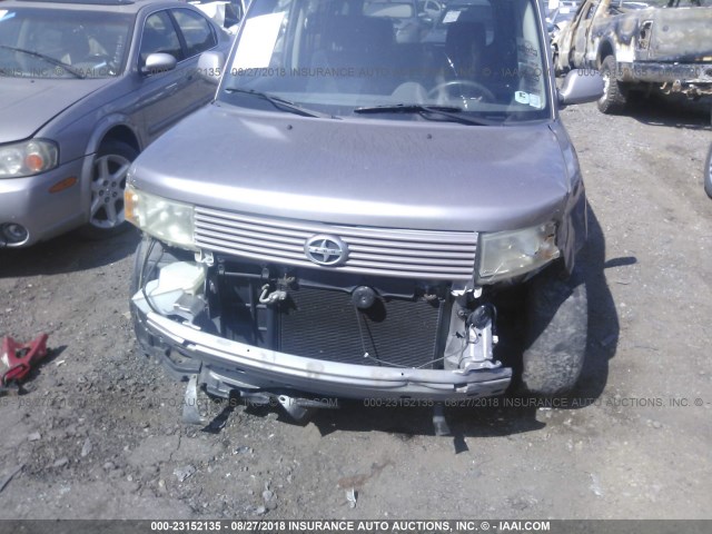JTLKT324340145027 - 2004 TOYOTA SCION XB Grau Foto 6