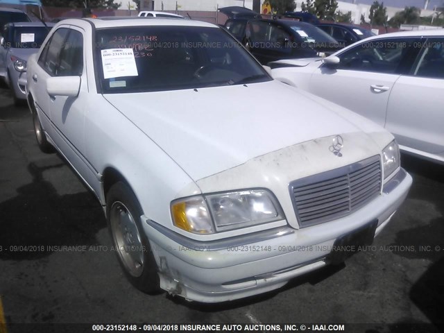 WDBHA24G0XA672453 - 1999 MERCEDES-BENZ C 230 WHITE photo 1