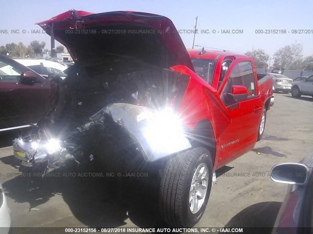 3GCPCREC6JG336326 - 2018 CHEVROLET SILVERADO C1500 LT RED photo 2