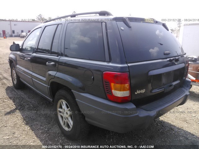 1J4GX48S94C364150 - 2004 JEEP GRAND CHEROKEE LAREDO/COLUMBIA/FREEDOM 黑色 照片 3