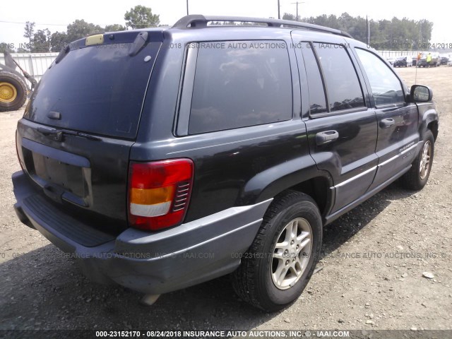 1J4GX48S94C364150 - 2004 JEEP GRAND CHEROKEE LAREDO/COLUMBIA/FREEDOM 黑色 照片 4