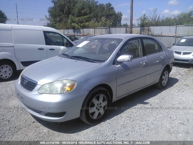 JTDBR32E352064330 - 2005 TOYOTA COROLLA CE/LE SILVER photo 2