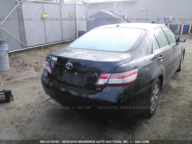 4T4BF3EK3BR092320 - 2011 TOYOTA CAMRY SE/LE/XLE 黑色 照片 4