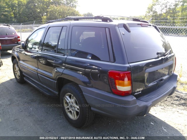 1J4GW48S34C358685 - 2004 JEEP GRAND CHEROKEE LAREDO/COLUMBIA/FREEDOM 黑色 照片 3