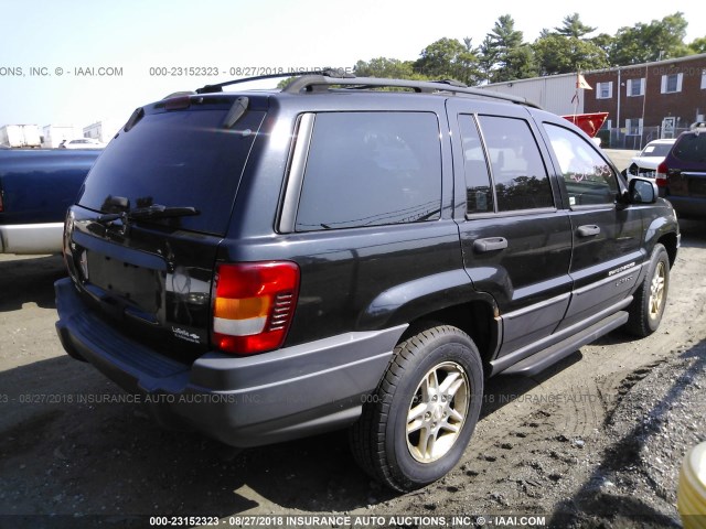 1J4GW48S34C358685 - 2004 JEEP GRAND CHEROKEE LAREDO/COLUMBIA/FREEDOM 黑色 照片 4