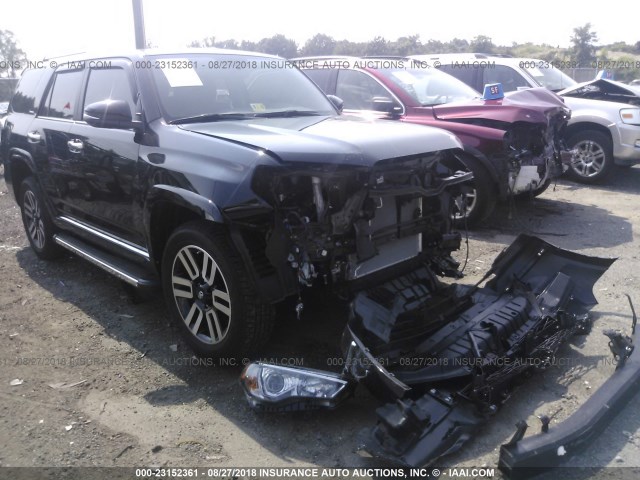 JTEBU5JR0H5470398 - 2017 TOYOTA 4RUNNER SR5 PREM/LTDL/TRAIL/TRD BLACK photo 1