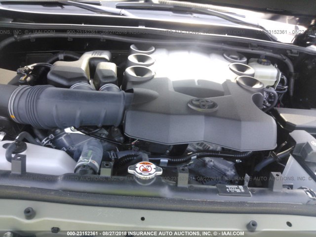 JTEBU5JR0H5470398 - 2017 TOYOTA 4RUNNER SR5 PREM/LTDL/TRAIL/TRD BLACK photo 10