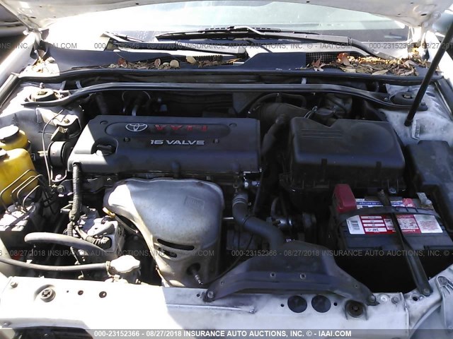 JTDBE32K830160268 - 2003 TOYOTA CAMRY LE/XLE 白色 照片 10