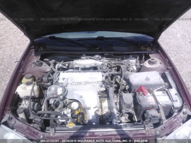 4T1BG22K8YU667154 - 2000 TOYOTA CAMRY CE/LE/XLE 红色 照片 10