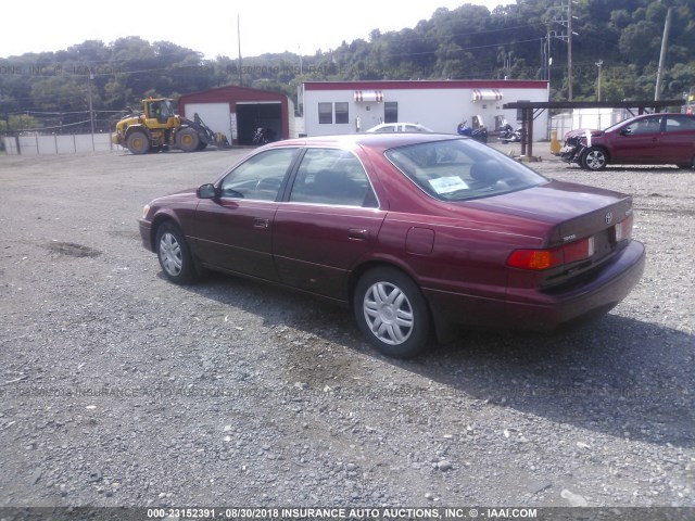 4T1BG22K8YU667154 - 2000 TOYOTA CAMRY CE/LE/XLE 红色 照片 3