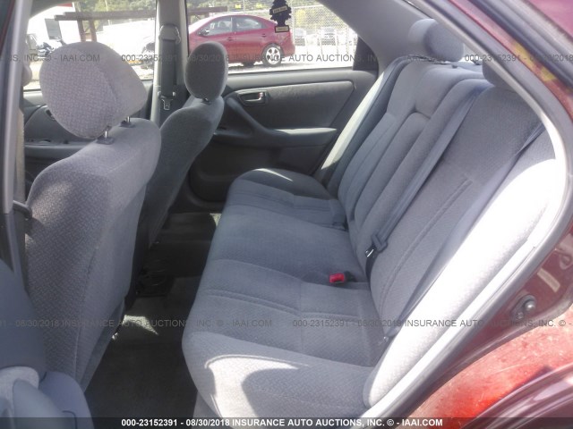 4T1BG22K8YU667154 - 2000 TOYOTA CAMRY CE/LE/XLE 红色 照片 8