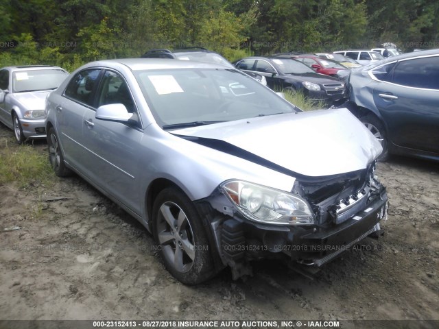 1G1ZC5EU2CF326304 - 2012 CHEVROLET MALIBU 1LT ვერცხლისფერი ფოტო 1