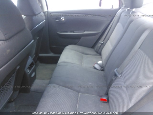 1G1ZC5EU2CF326304 - 2012 CHEVROLET MALIBU 1LT ვერცხლისფერი ფოტო 8