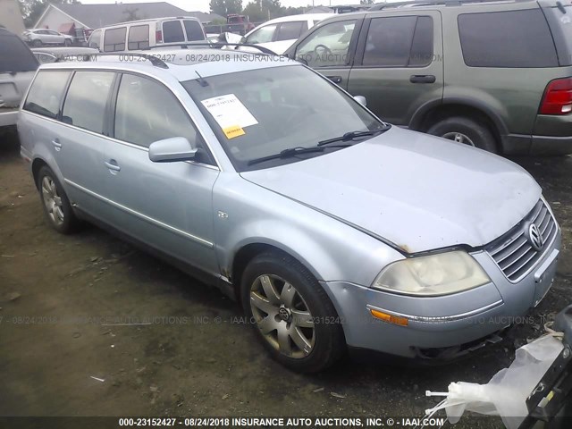 WVWWH63B22E208258 - 2002 VOLKSWAGEN PASSAT GLX 浅蓝色 照片 1