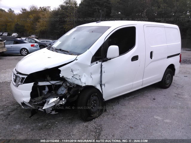 3N6CM0KN6HK721886 - 2017 NISSAN NV200 2.5S/2.5SV WHITE photo 2