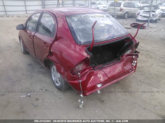 KL1TD56E49B340701 - 2009 CHEVROLET AVEO LS/LT 红色 照片 6