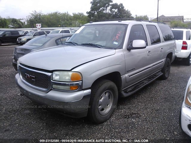 3GKEC16T24G248437 - 2004 GMC YUKON XL C1500 Pewter photo 2