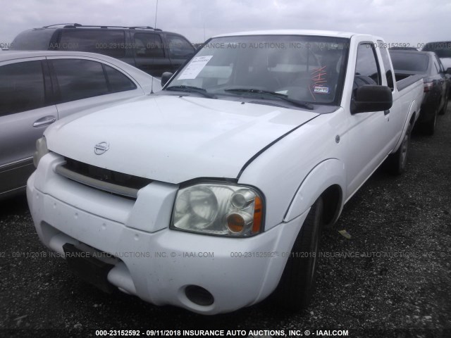 1N6DD26T84C464920 - 2004 NISSAN FRONTIER KING CAB XE WHITE photo 2