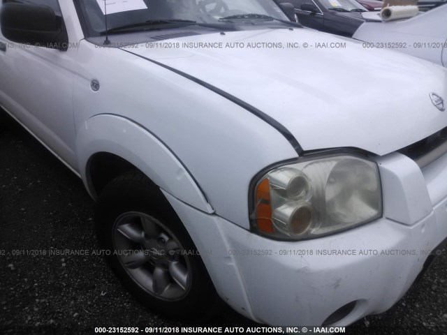 1N6DD26T84C464920 - 2004 NISSAN FRONTIER KING CAB XE WHITE photo 6