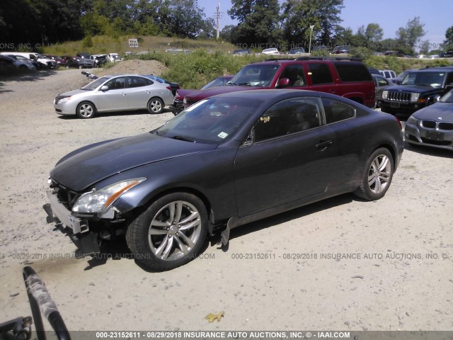 JNKCV64E18M102336 - 2008 INFINITI G37 JOURNEY/SPORT GRAY photo 2