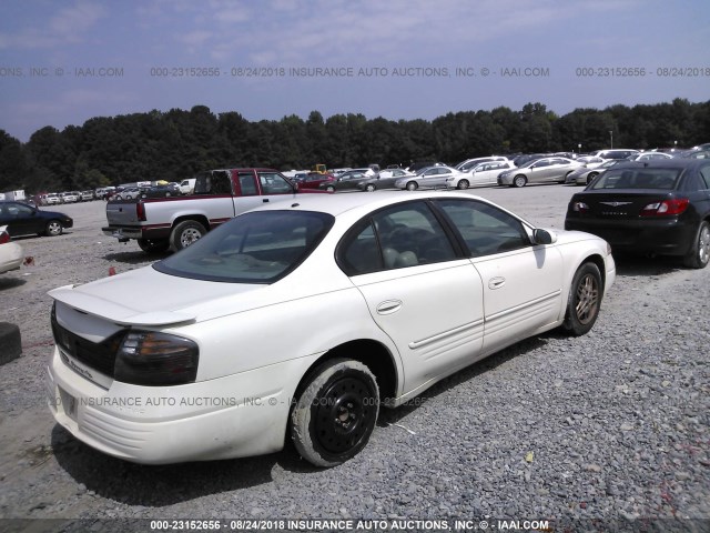 1G2HX52K65U243519 - 2005 PONTIAC BONNEVILLE SE WHITE photo 4